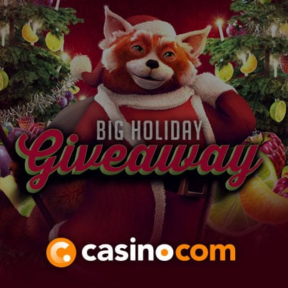 Casino.com £200,000 Big Holiday Giveaway