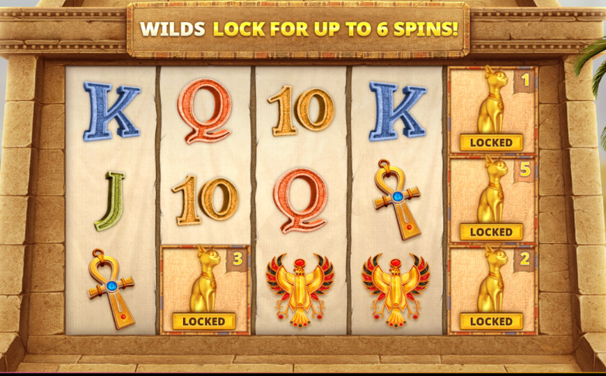 Egyptian Wilds slot gameplay