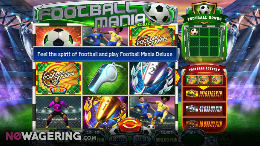 Football Mania Deluxe slot screenshot
