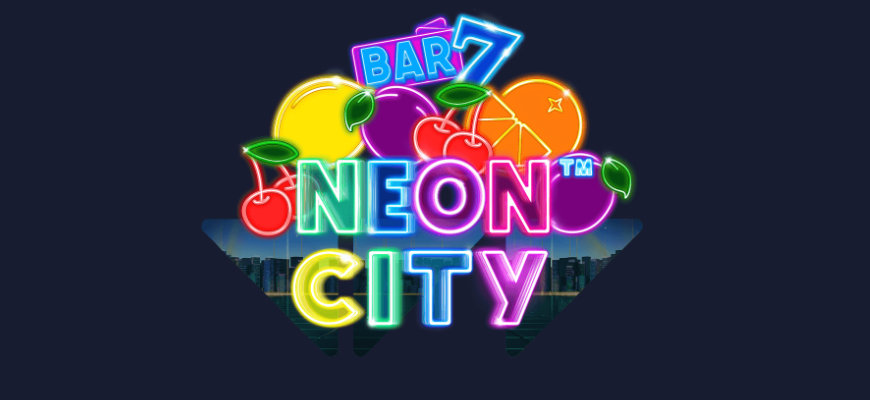 Neon City wazdan slot logo