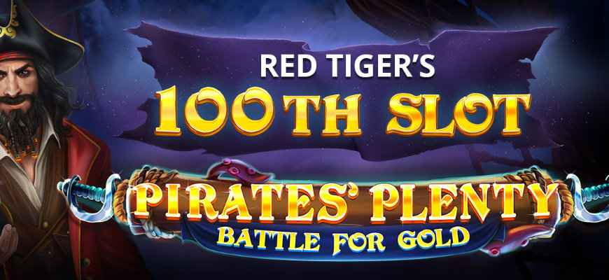 Red Tiger releases 100th slot, Pirates' Plenty: Battle for Gold