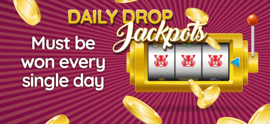 Daily Drop Jackpots Banner