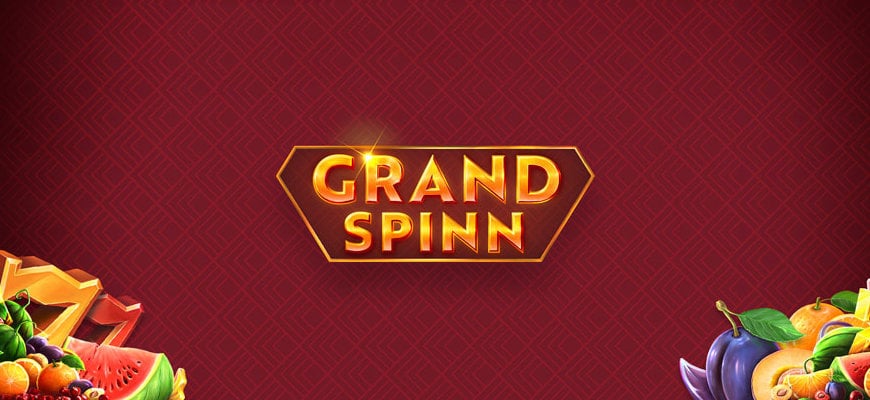 Grand Spinn slot promotional banner