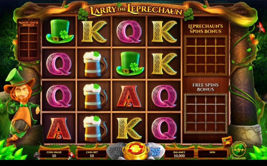 MGA Slot Game of the Year Wazdan's Larry the Leprechaun