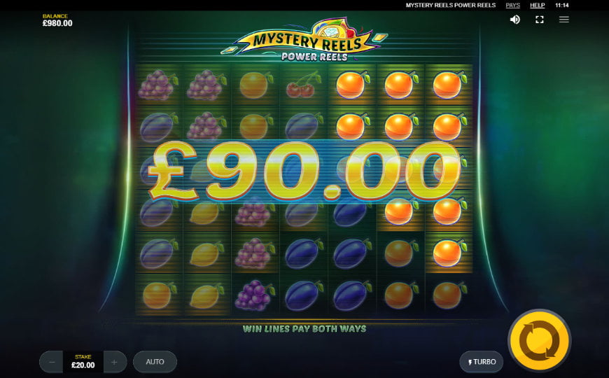 Mystery Reels Power Reels slot gameplay screenshot