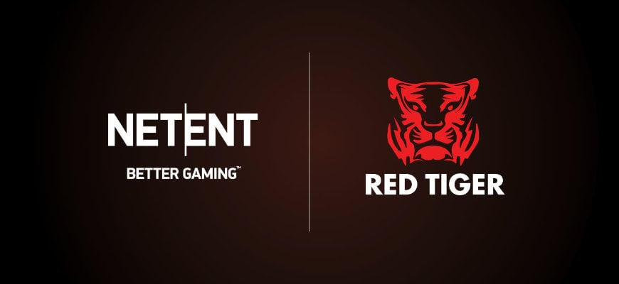 Netent and Red Tiger logos