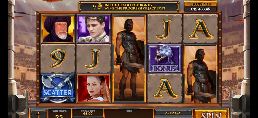 Gladiator: Road to Rome slot game