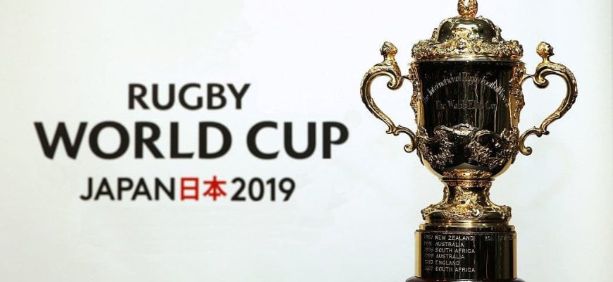 Rugby World Cup Japan 2019 banner