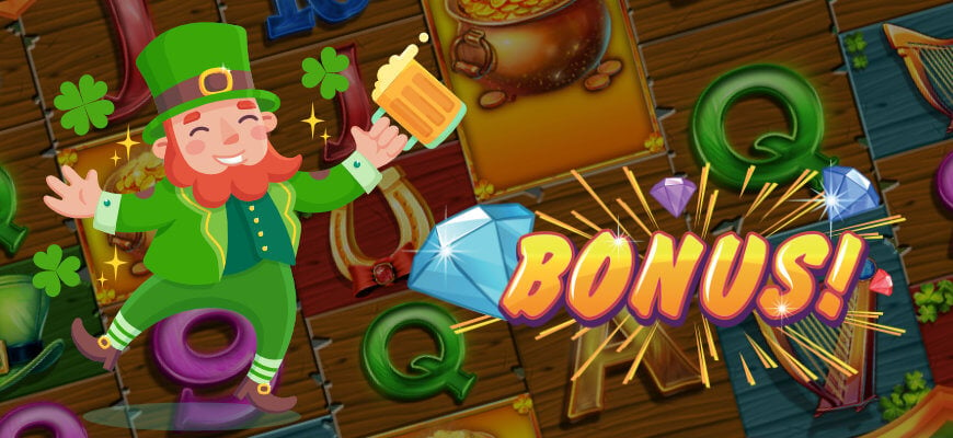 No Wagering's top 5 Irish themed slot games