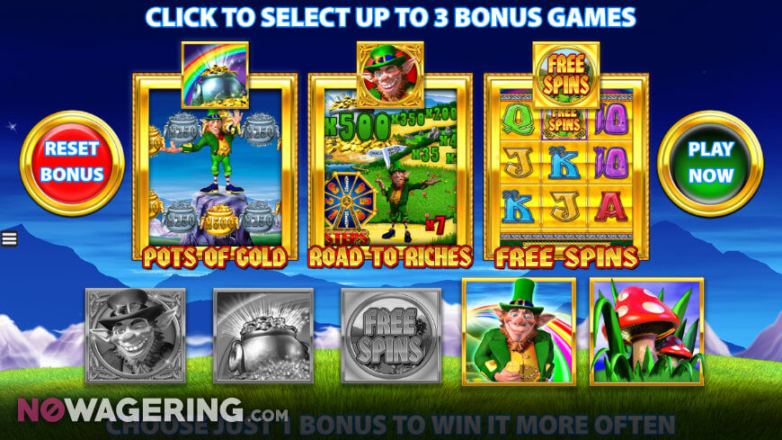 Rainbow Riches Pick and Mix slot game