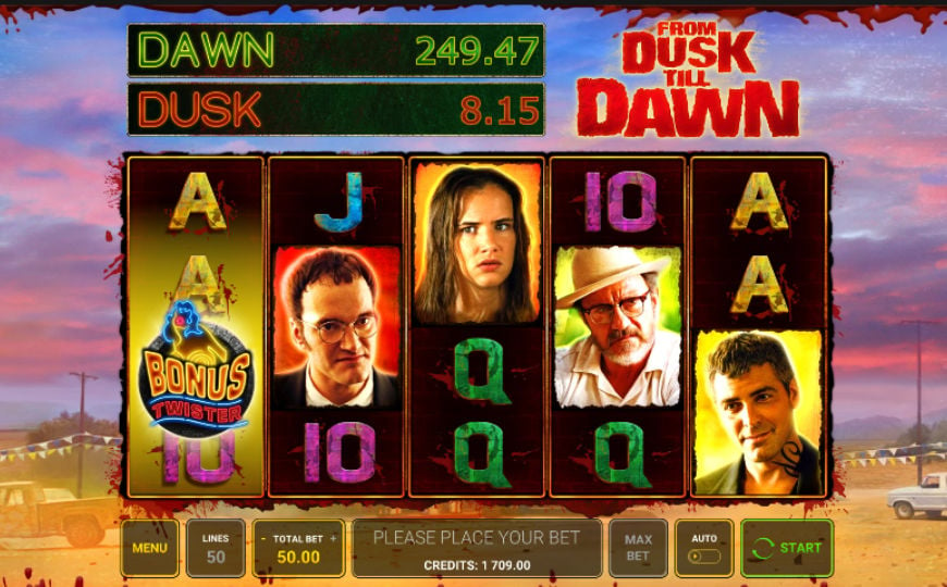 Gameplay screenshot of From Dusk till Dawn slot