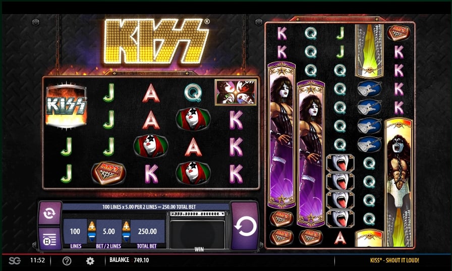 Kiss: Shout it out loud! gameplay screenshot