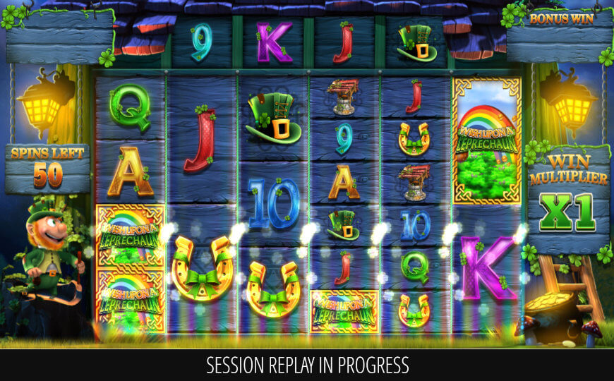 A screenshot of Big Win Board's Session Replays