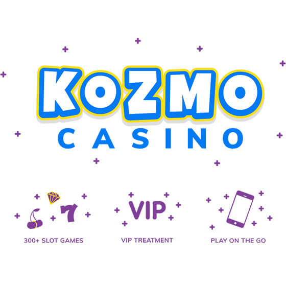 Kozmo Casino Welcome Bonus Banner
