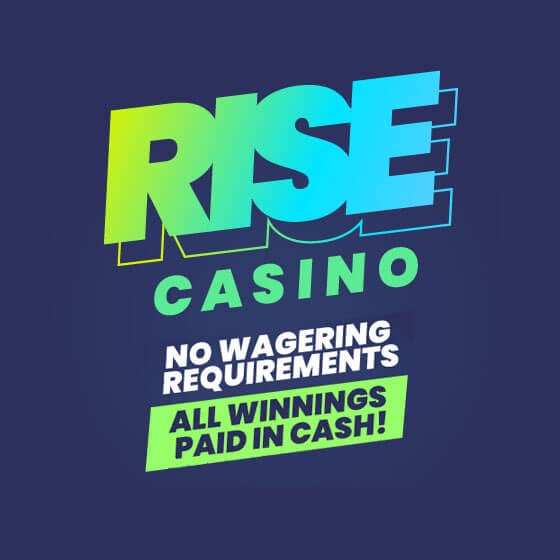 Rise Casino Welcome Bonus Banner