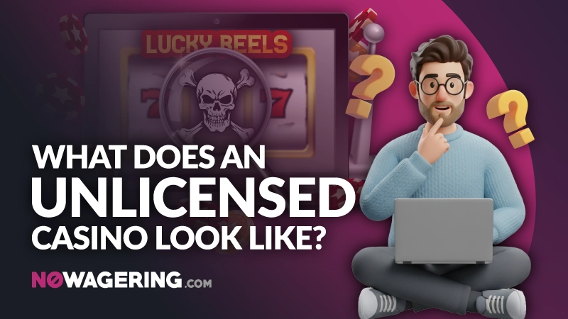 What does an unlicensed casino look like?