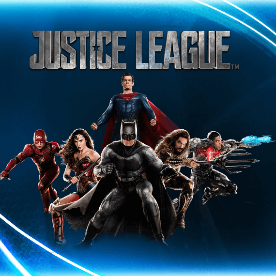 DC Justice League by Playtech Logo