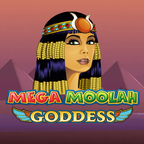 Mega Moolah Goddess by Microgaming Logo