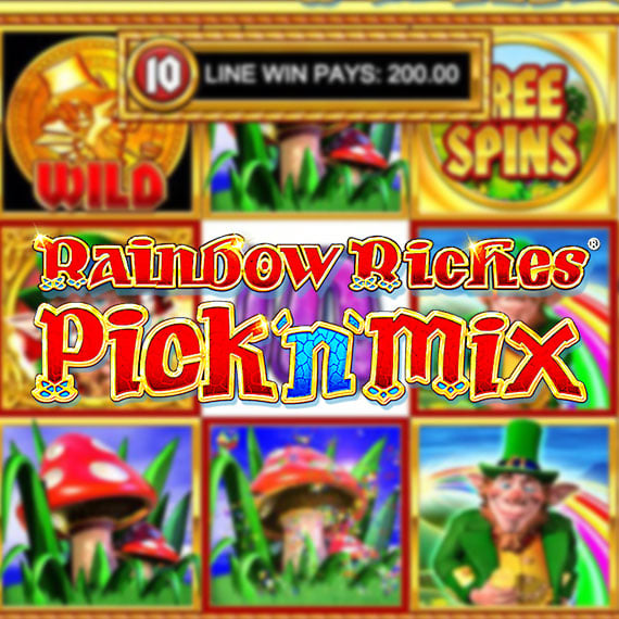 Rainbow Riches Pick 'n' Mix Logo
