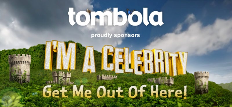 Tombola Proudly Sponsors I'm A Celebrity Get Me Out Of Here 2021 