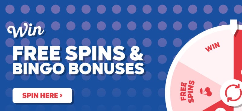 Buzz Bingo bonus spinner promotional banner