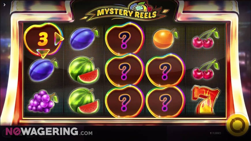 A screenshot of Mystery Reels