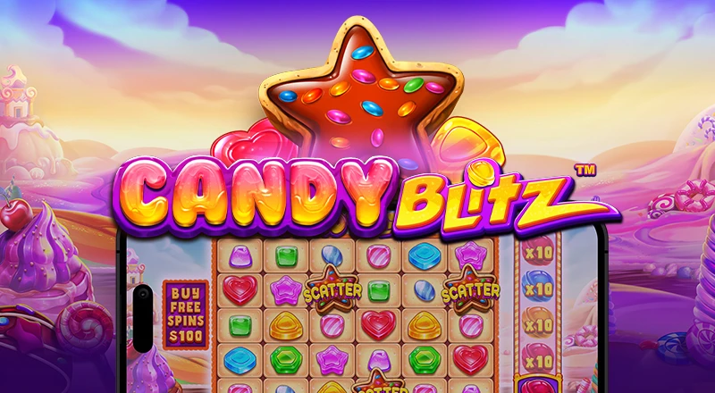 A screenshot of Candy Blitz by Pragmatic Play