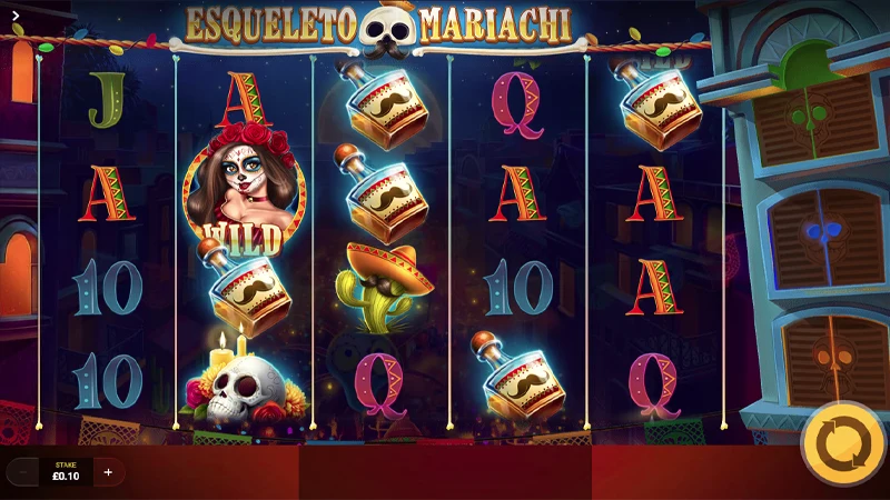 Gameplay of Esqueleto Mariachi