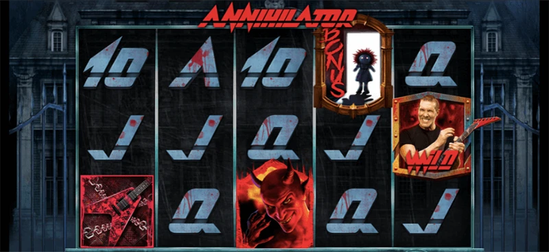 Screenshot of Annihilator slot by Play'n GO