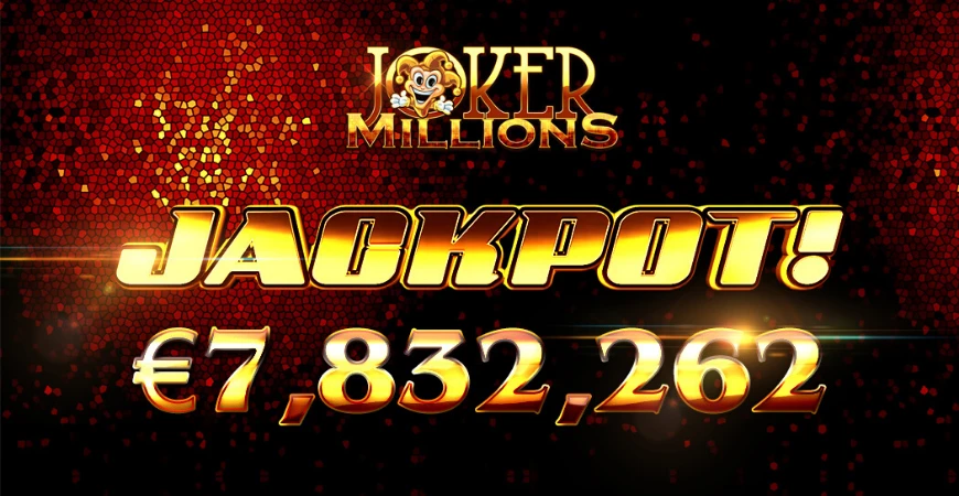 Joker Millions by Yggdrasil jackpot promotion image