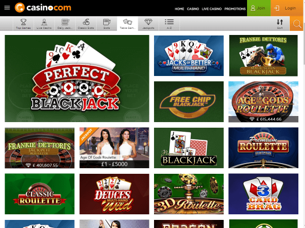 Casino.com Desktop Screenshot 7