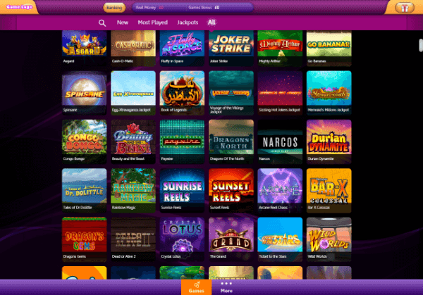 Deluxino Casino Desktop Games 2