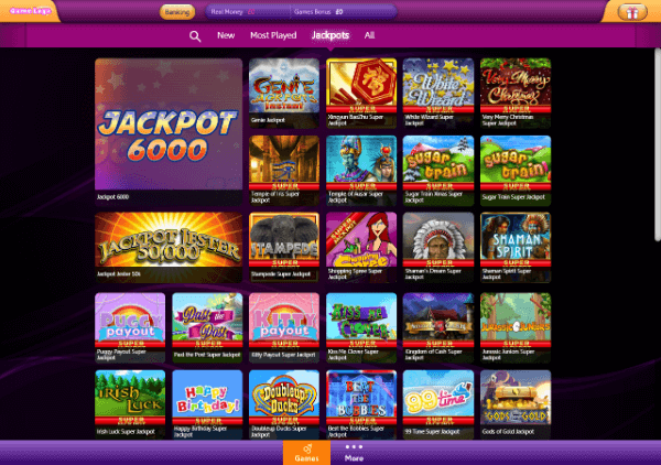 Deluxino Casino Desktop Jackpots