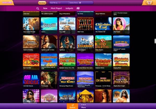 Deluxino Casino Desktop Games 3