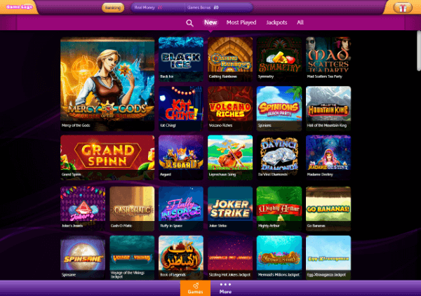 Deluxino Casino Desktop New Games