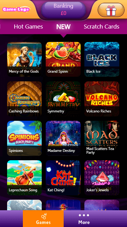 Deluxino Casino Mobile New Games