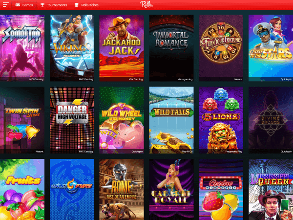 Rolla Casino Desktop Slots 2