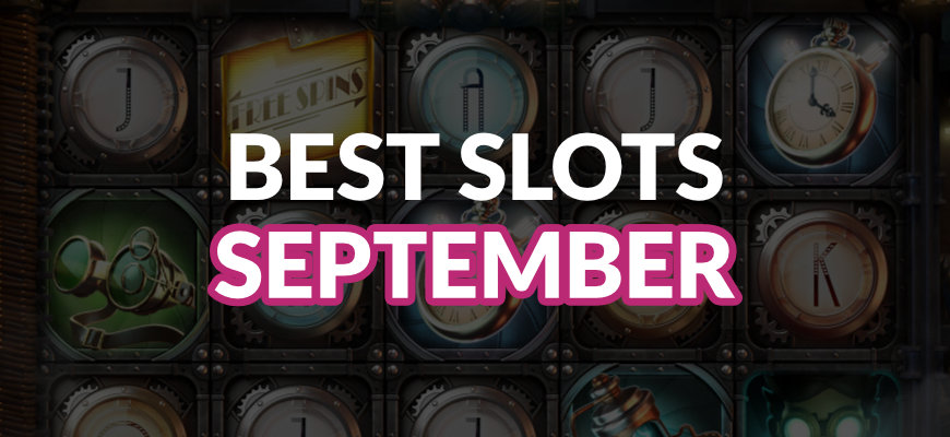 The best online slots released in September 2019 - Banner