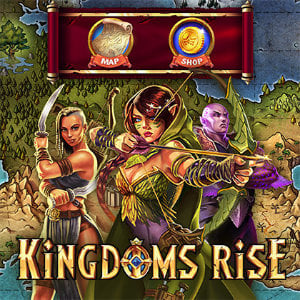 Win a share of 200,000 free spins playing Kingdoms Rise Lucky cards - Thumbnail