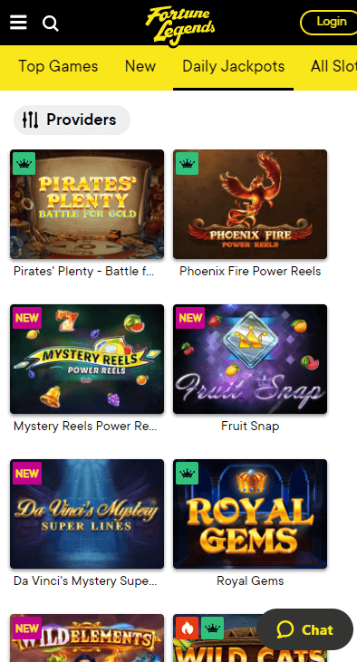 Fortune Legends Mobile - Daily Jackpots
