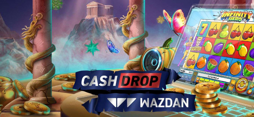 Win a share of £5000 as part of Volt Casino's Wazdan Cash Drop - Banner