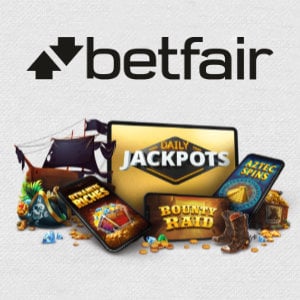 Get up to 100 free spins on Daily Jackpot games at Betfair - Thumbnail