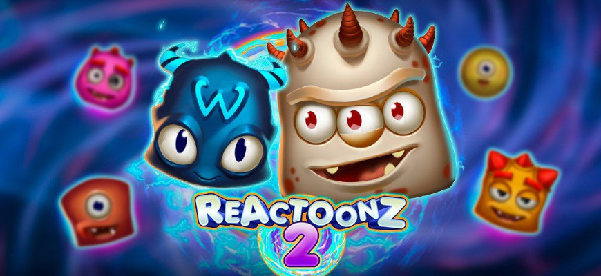 Reactoonz 2 online slot review - Banner