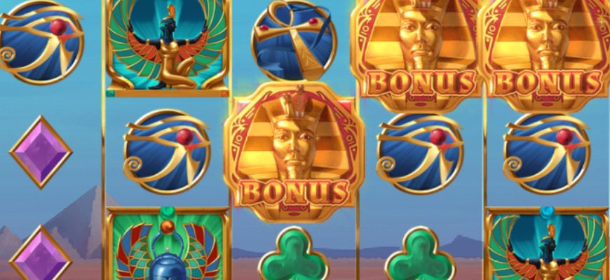 The best Egyptian themed slots you can play with a wager-free bonus - Banner