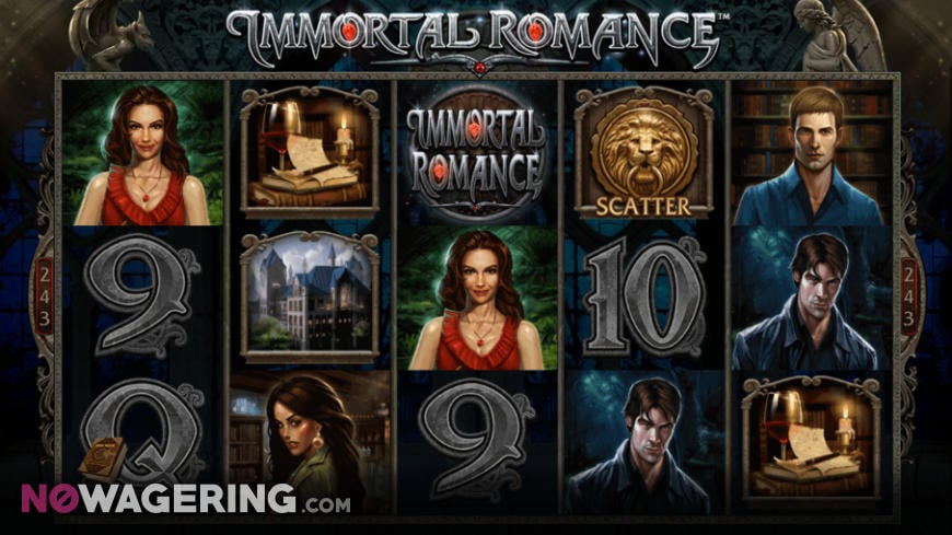 Immortal Romance Online Slot by Microgaming
