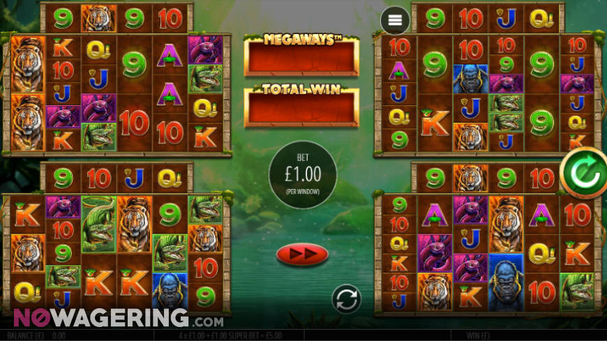 Gorilla Gold Megaways Online Slot by Blueprint Gaming