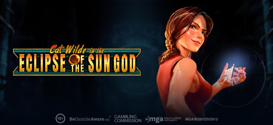 Cat Wilde in the Eclipse of the Sun God - Banner