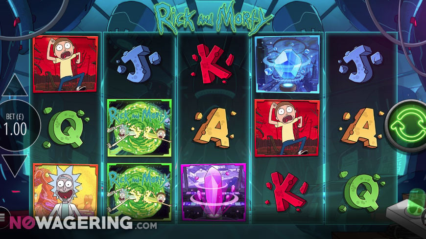 Rick-and-Morty-Wubba-Lubba-Dub-Dub-Online-Slot-by-Blueprint-Gaming-Screenshot-1