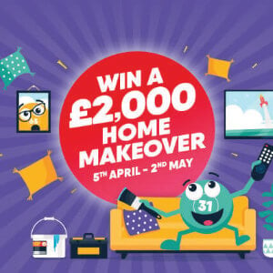 Win £2,000 worth of home makeover vouchers with Buzz Bingo - Thumbnail