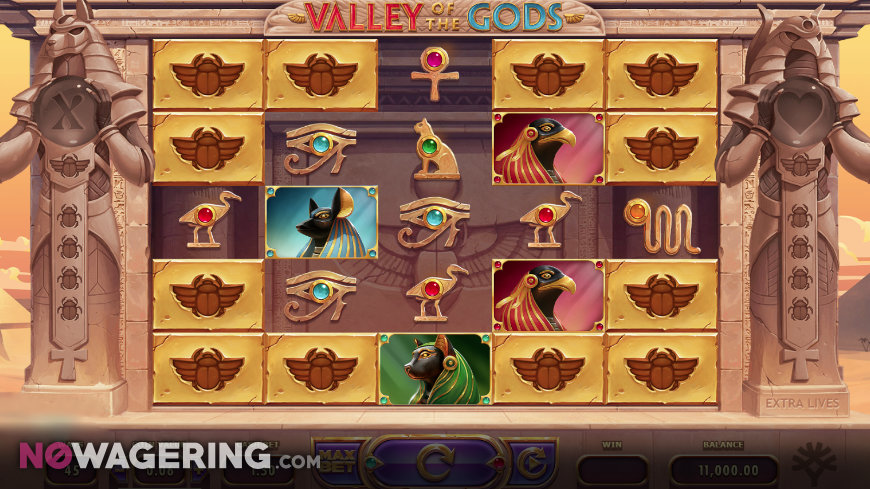 Valley Of The Gods Online Slot By Yggdrasil Screenshot 1